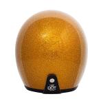 VCAN V85C Gold Metallic 3/4 Motorcycle Helmet