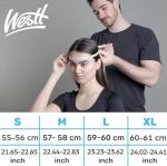 WESTT Motorcycle Helmet with Visor - Medium Size