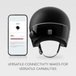 Surge Open Face Helmet Matte/Glossy Black 2x