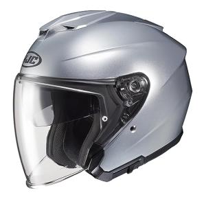 HJC i30 Silver Open Face Motorcycle Helmet