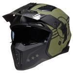 ILM Vintage Retro Open Face Motorcycle Helmet
