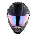 1Storm Dual Sport Full Face Motorcycle Helmet Black
