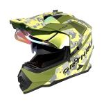 Dual Sport Multicam Adventure Motorcycle Helmet - XL