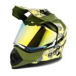 Dual Sport Multicam Adventure Motorcycle Helmet - XL