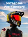 RYMIC X60 Adventure Dual Sport Motorcycle Helmet
