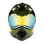 Dual Sport Multicam Adventure Motorcycle Helmet - XL
