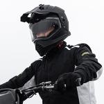 ILM Dual Sport Adventure Motorcycle Helmet - Matte Black