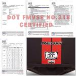 NENKI DOT Approved Off-Road Motorcycle Helmet - Red