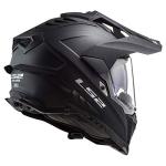 LS2 Explorer XT Adventure Helmet - Matte Black