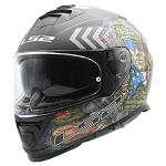 LS2 Assault Full Face Motorcycle Helmet - Commando Black Camo