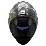 LS2 Assault Full Face Motorcycle Helmet - Commando Black Camo