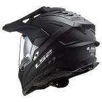 LS2 Explorer XT Adventure Helmet - Matte Black