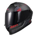 MXJ Gear Modular Full Face Helmet - Matte Red