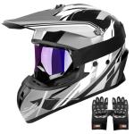 JAGASOL Dual Sport Off Road Motorcycle Helmet