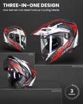 ILM Modular Full Face Motorcycle Helmet with Pinlock