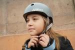 80Six Kids' Dual Certified Grey Matte Helmet