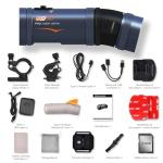 LKT Dual 2K Helmet Action Camera with GPS