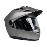 Milwaukee Silver Ominous Advanced Dual Sport Helmet