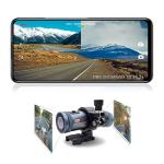 LKT Dual 2K Helmet Action Camera with GPS