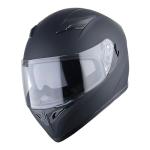 1STorm Matt Black Dual Visor Full Face Helmet