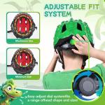 Kids Bike Helmet Set with Protective Gear for Sports