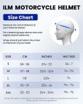 ILM Carbon Fiber Full Face Adventure Helmet