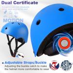 Adjustable Kids Bike Helmet with Protective Gear Set
