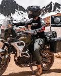 ILM Carbon Fiber Full Face Adventure Helmet