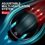 TRIANGLE Full Face Motorcycle Helmet with Dual Visor