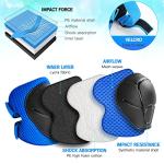 Adjustable Kids Bike Helmet with Protective Gear Set