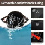 Retro German Style Half Helmet with Goggles