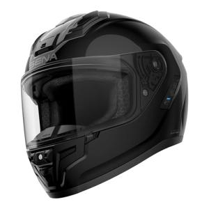 Sena Phantom Full Face Smart Motorcycle Helmet with Integrated Communications, LED Lighting, and 2nd Generation Sound by Harman Kardon (Gloss Black, XL)