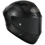 KYT NZ-Race Motorcycle Racing Helmet Premium Quality Fit & Finish - Compact Lightweight Full Face Street Motorcycle Racing Bike Track Carbon Helmet DOT & ECE (Large), Black
