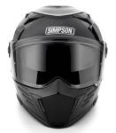 Simpson unisex adult Helmet Simpson M59L2 Mod Bandit Lrg Black, Black, Large US