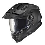 ScorpionEXO XT9000 Full Face Carbon Fiber Adventure Motorcycle Helmet with Pinlock Ready Shield Bluetooth Ready Speaker Pockets DOT ECE Solid (Matte Black - Medium)