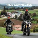 Sena Stryker Full Face Smart Helmet with Integrated Mesh and Bluetooth Communications, LED Taillight, and Sound by Harman Kardon, DOT (Matte Black, X-Large)