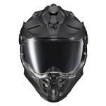 ScorpionEXO XT9000 Full Face Carbon Fiber Adventure Motorcycle Helmet with Pinlock Ready Shield Bluetooth Ready Speaker Pockets DOT ECE Solid (Matte Black - Medium)