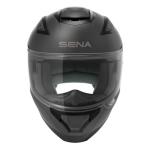 Sena Stryker Full Face Smart Helmet with Integrated Mesh and Bluetooth Communications, LED Taillight, and Sound by Harman Kardon, DOT (Matte Black, X-Large)