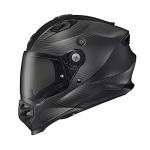 ScorpionEXO XT9000 Full Face Carbon Fiber Adventure Motorcycle Helmet with Pinlock Ready Shield Bluetooth Ready Speaker Pockets DOT ECE Solid (Matte Black - Medium)