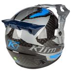 KLIM Krios Pro Adventure Motorcycle Helmet ECE/DOT - Medium - Ventura Electric Blue