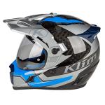 KLIM Krios Pro Adventure Motorcycle Helmet ECE/DOT - Medium - Ventura Electric Blue