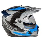 KLIM Krios Pro Adventure Motorcycle Helmet ECE/DOT - Medium - Ventura Electric Blue