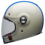 Bell Moto Bullitt Helmets Command Gloss Vintage White/Oxblood/Blue Large