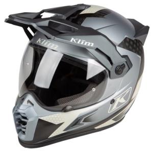 KLIM Krios Pro Adventure Motorcycle Helmet ECE/DOT Size 2XL - Charger Gray