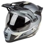 KLIM Krios Pro Adventure Motorcycle Helmet ECE/DOT Size 2XL - Charger Gray