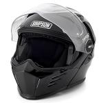 Simpson Unisex-Adult M59M2 Mod Bandit Medium Gloss Black
