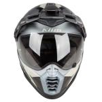 KLIM Krios Pro Adventure Motorcycle Helmet ECE/DOT Size 2XL - Charger Gray