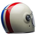 Bell Moto Bullitt Helmets Command Gloss Vintage White/Oxblood/Blue Large