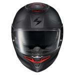 ScorpionEXO Eclipse Full Face Motorcycle Helmet with Pinlock Ready Shield - Bluetooth Ready Speaker Pockets Apex Series Solid (Matte Black - Large)