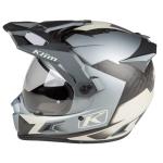 KLIM Krios Pro Adventure Motorcycle Helmet ECE/DOT Size 2XL - Charger Gray